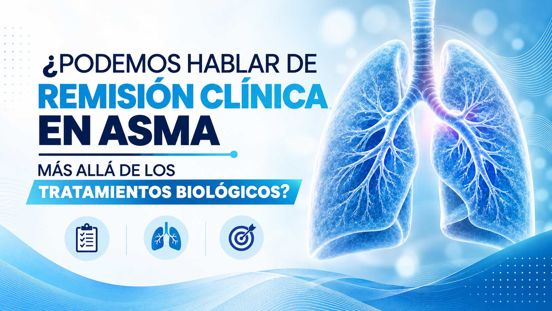¿Podemos hablar de remisión clínica en asma más allá de los tratamientos biológicos?