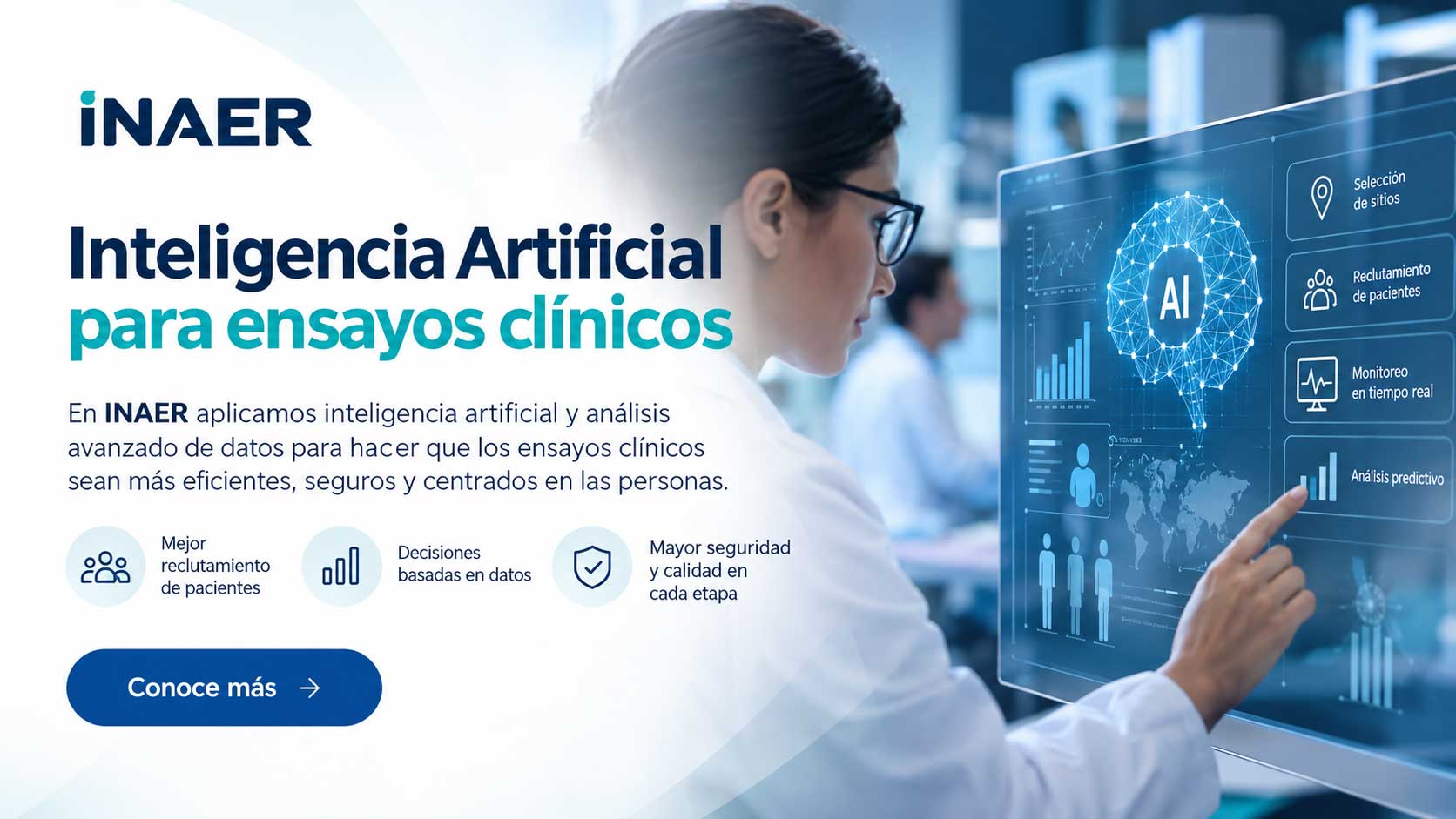 Inteligencia Artificial en ensayos clínicos: oportunidades y desafíos para la investigación del futuro